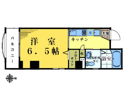 落合駅 徒歩4分 構造:鉄骨造