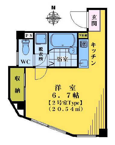 高田馬場駅 徒歩6分 構造:鉄骨造